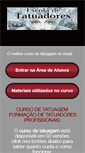 Mobile Screenshot of escoladetatuadores.com